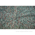 100% Polyester Swiss Dot Clip Jacquard Chiffon Fabric